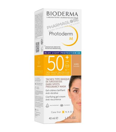 Bioderma-Photoderm-M-SPF50+-Dorée-Tube-40ml-Protection-Solaire-Pigmentation-et-Taches-pharmaglobe.lu