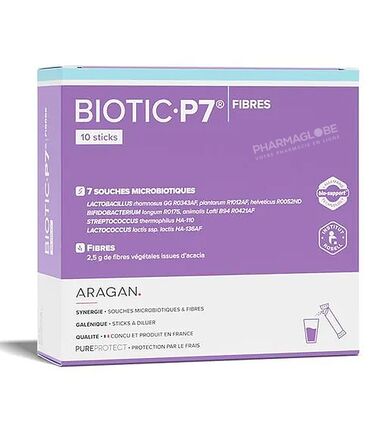 Biotic-P7-Fibres-10-Sticks-Aragan-Flore-Intestinale-Souches-Microbiotiques-pharmaglobe.lu