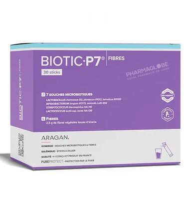 Biotic-P7-Fibres-30-Sticks-Aragan-Flore-Intestinale-Souches-Microbiotiques-pharmaglobe.lu
