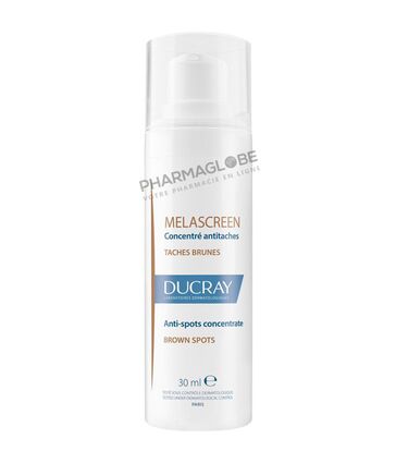 Ducray-Melascreen-Concentré-Antitaches-Flacon-Pompe-30ml-Taches-Brunes-Installées-pharmaglobe.lu