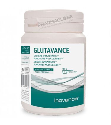 Glutavance-Pot-150gr-Inovance-Ysonut-Système-Immunitaire-Ysonut-Inovance-pharmaglobe.lu