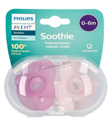 Philips-Avent-Sucette-Soothie-Mixed-Bébé-+0-Mois-tetine-bébé-pharmaglobe.lu