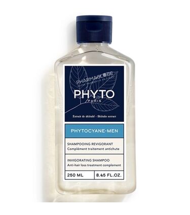 Phyto-Phytocyane-Hommes-Shampooing-Revigorant-Flacon-250ml-Complément-Traitement-Antichute-pharmaglobe.lu