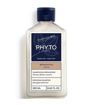 Phyto-Réparation-Shampooing-Réparateur-Flacon-250ml-Cheveux-Abîmés-Cassants-pharmaglobe.lu