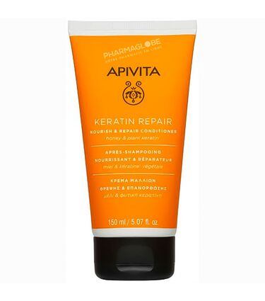 Apivita-Keratin-Repair-Après-Shampoing-Nourrissant-et-Réparateur-Miel-&-Kératine-Tube-150ml-Cheveux-Secs-et-Abîmés-pharmaglobe.lu