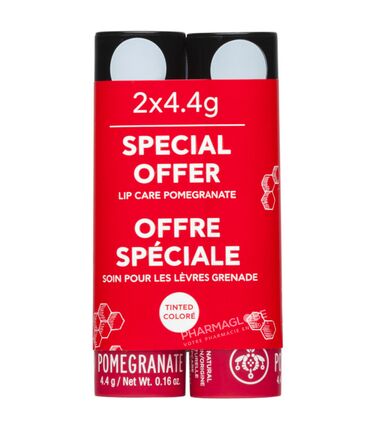 Apivita-Soin-des-Lèvres-à-la-Grenade-Stick-Duo-2x4,4g-Teinte-Naturelle-Rosée-pharmaglobe.lu