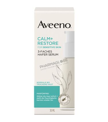 Aveeno-Calm-+-Restore-Sérum-Triple-Avoine-Visage-30-ml-Peaux-Normales-à-Sèches-et-Sensibles-pharmaglobe.lu