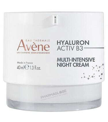 Avène-Hyaluron-Activ-B3-Crème-Multi-Intensive-Nuit-Visage-Pot-40ml-pharmaglobe.lu