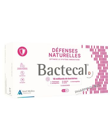 bactecal-32-gelules-complement-alimentaire-probiotiques-vitamine-d-pharmaglobe