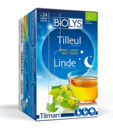 Biolys-Tilleul-BIO-Bonne-Nuit-Tilman-24-Sachets-pharmaglobe.lu
