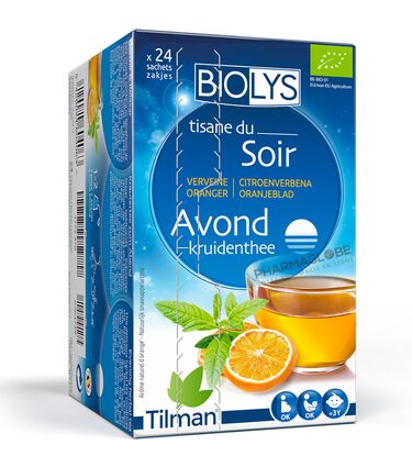 Biolys-Tisane-du-Soir-Verveine-Oranger-Tilman-24-Sachets-pharmaglobe.lu