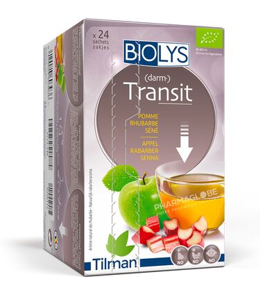 Biolys-Transit-Pomme-Rhubarbe-Séné-Tisane-Tilman-24-Sachets-pharmaglobe.lu