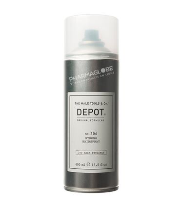 Depot-No-306-Strong-Hairspray-Hommes-Flacon-400ml-Laque-Volumisante-à-Tenue-Forte-pharmaglobe.lu