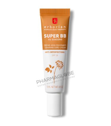 Erborian-Super-BB-au-Ginseng-Crème-de-Teint-Tube-15ml-Teinte-Caramel-Soin-Couvrante-Anti-Imperfections-pharmaglobe.lu