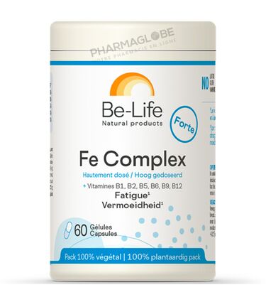Fe-Complex-Forte-60-Gélules-Be-Life-Bio-Life-Hautement-Dosé-en-Fer-pharmaglobe.lu