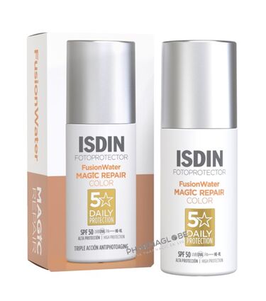 isdin-fotoprotector-fusion-water-magic-repair-color-spf50-50ml-ecran-solaire-visage-anti-age-pharmaglobe
