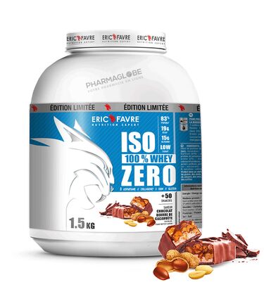 ISO-ZERO-100%-Whey-Protéine-Saveur-Choco-Peanut-Pot-1.5kg-Eric-Favre-Protéines-Isolate-Pour-le-Développement-Musculaire-pharmaglobe.lu