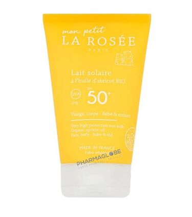 la-rosee-lait-solaire-bebe-spf50-tube-125ml-abricot-mon-petit-pharmaglobe