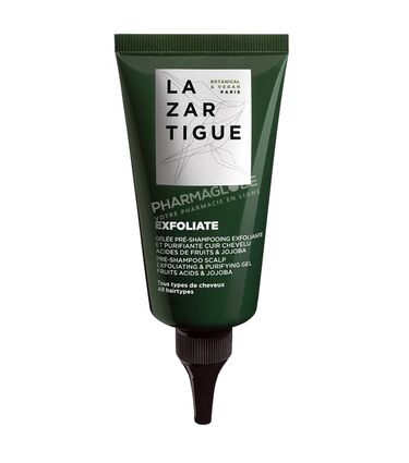 Lazartigue-Gelée-Pré-Shampooing-Exfoliante-et-Purifiante-Cuir-Chevelu-Tube-75ml-pharmaglobe.lu