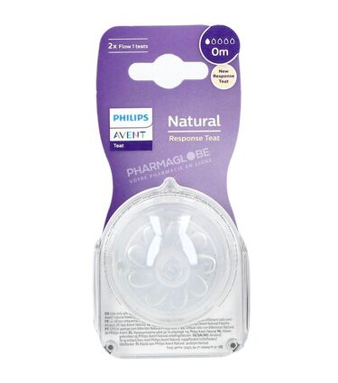 Philips-Avent-Natural-Tétine-0-Mois-et-+-Débit-Nouveau-né-1-Trou-2-Pièces-Tétine-à-Réponse-Naturelle-pharmaglobe.lu