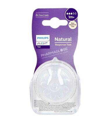 Philips-Avent-Natural-Tétine-1-Mois-et-+-Débit-Nouveau-né-3-Trous-2-Pièces-Tétine-à-Réponse-Naturelle-pharmaglobe.lu