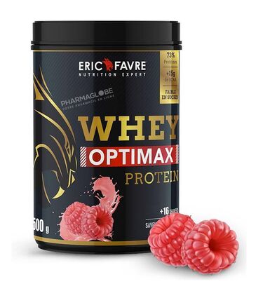 Whey-Optimax-Protein-Framboise-Pot-500g-Eric-Favre-Nutrition-Expert-pharmaglobe.lu