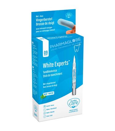 White-Expert-Stick-Blanchiment-des-Dents-Menthe-Eureka-Care-Kit-de-Blanchiment-des-Dents-pharmaglobe.lu