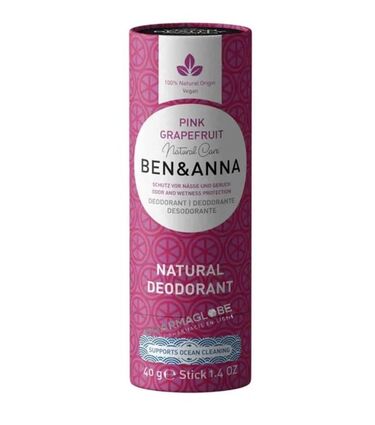 ben-anna-deodorant-pink-grapefruit-stick-40g-tube-papier-deodorant-solide-naturel-pharmaglobe.lu