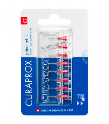 Curaprox-CPS-07-Prime-Refill-Rouge-8-Brossettes-Interdentaire-Recharges-Eco-efficaces-pharmaglobe.lu