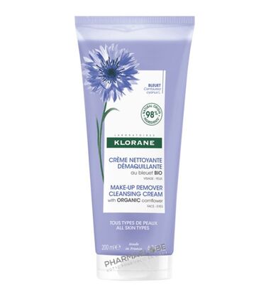 klorane-creme-nettoyante-demaquillante-bleuet-bio-200ml-demaquille-hydrate-nettoie-pharmaglobe.lu
