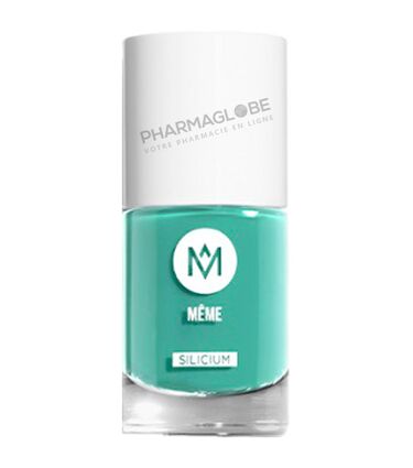 MEME-VERNIS-SILICIUM-VERT-TURQUOISE-10ML-vernis-ongles-abimees-fragilisees-pharmaglobe.lu