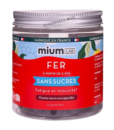 Mium-Lab-Fer-42-Gummies-Sans-Sucres-Goût-Naturel-Fruits-Rouges-et-Yuzu-Fatigue-et-Immunité-pharmaglobe.lu
