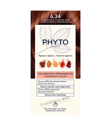 Phyto-KIT-COLORATION-6.34-BLOND-FONCE-CUIVRE-INTENSE-pharmaglobe.lu