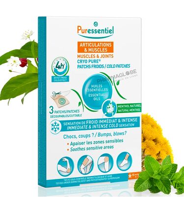 Puressentiel-Articulations-&-Muscles-Patchs-Froids-Cryo-Pure-3-Patchs-pharmaglobe.lu