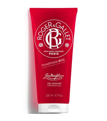 Roger-Gallet-Gel-Douche-Bienfaisant-Jean-Marie-Farina-Tube-200ml-Citron-Orange-Petit Grain-Lavande-Romarin-pharmaglobe.lu