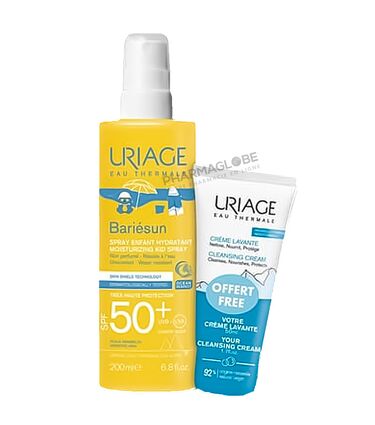 URIAGE-BARIESUN-ENFANT-IP50-SPRAY-200ML-plus-CREME-LAVANTE-50ml-pharmaglobe.lu