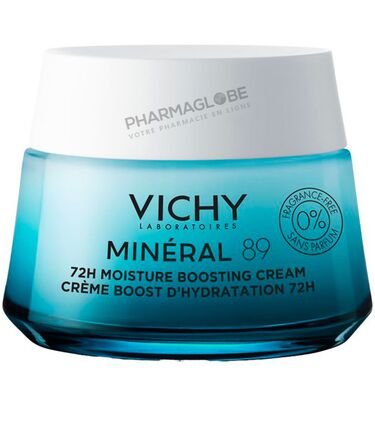 Vichy-MINERAL-89-CREAM-FRAGANCE-FREE-50ML-creme-boost-hydratation-72h-sans-parfum-pharmaglobe.lu