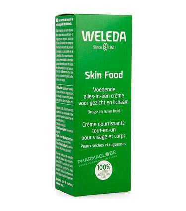 WELEDA-SKIN-FOOD-75-ML-creme-nourrissante-visage-et-corps-peau-seche-pharmaglobe.lu