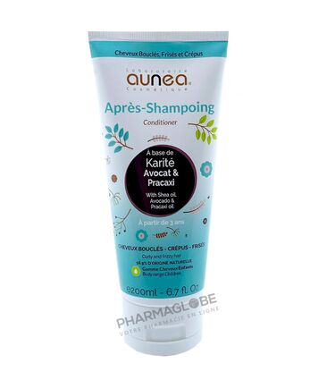 AUNEA-APRES-SHAMPOOING-200ML-cheveux-boucles-crepus-a-partir-de-3-ans-pharmaglobe.lu