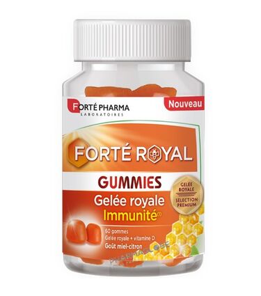 forte-royal-gummies-gelee-royale-immunite-boite-60-gommes-macher-forte-pharma-pharmaglobe.lu