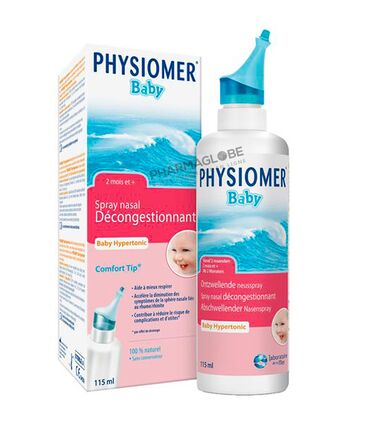 PHYSIOMER-BABY-HYPERTONIC-spray-nasal-115ML-decongestionne-déboucher-nez-bebes-pharmaglobe.lu