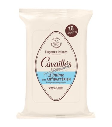 roge-cavailles-15-lingettes-intimes-anti-bacterienne-femme-toilette-intime-antibacterien-sachet-naturel-pharmaglobe.lu