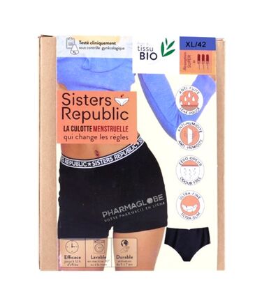 sisters-republic-culotte-boxer-ginger-taille-xl-42-culotte-menstruelle-sport-nuit-pharmaglobe.lu