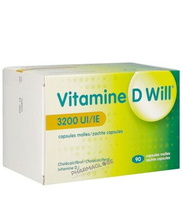 vitamine-d-will-3200-ui-boite-90-capsules-molles-carences-pharmaglobe.lu