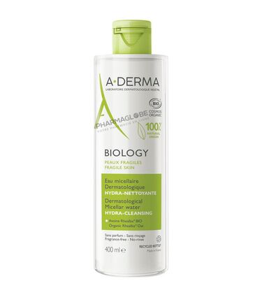 ADERMA-BIOLOGY-EAU-MICELLAIRE-DERMATOLOGIQUE-400ML-hydra-nettoyante-sans-parfum-pharmaglobe.lu