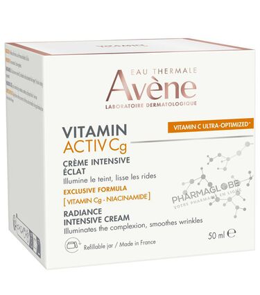 AVENE-VITAMINE-ACTIV-CG-CREME-50ML-creme-intensive-eclat-illiminer-teint-lisse-rides-pharmaglobe.lu