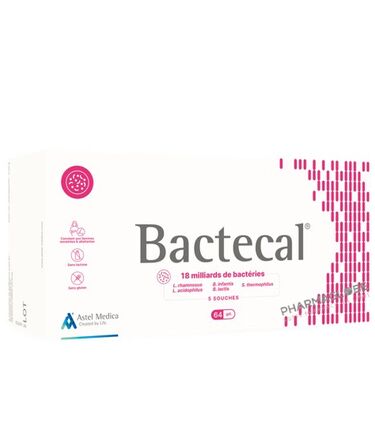 bactecal-boite-64-gelules-astel-medica-18-milliards-bacteries-pharmaglobe.lu