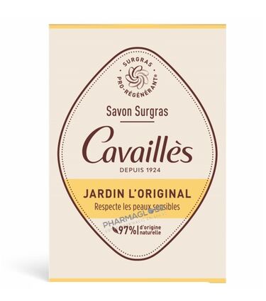 cavailles-roge-savon-surgras-jardin-original-boite-100g-peau-sensible-solide-pharmaglobe.lu