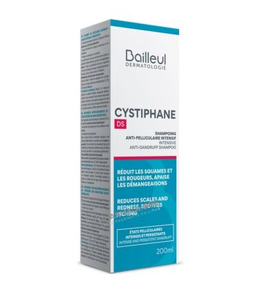 cystiphane-shampoing-anti-pelliculaire-intensif-ds-flacon-200ml-bailleul-squames-rougeurs-apaise-demangeaisons-pharmaglobe.lu