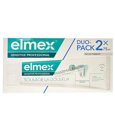 ELMEX-DENTIFRICE-SENSITIVE-PROFESSIONAL-75ML-DUO-soulage-douleur-dents-sensibles-pharmaglobe.lu